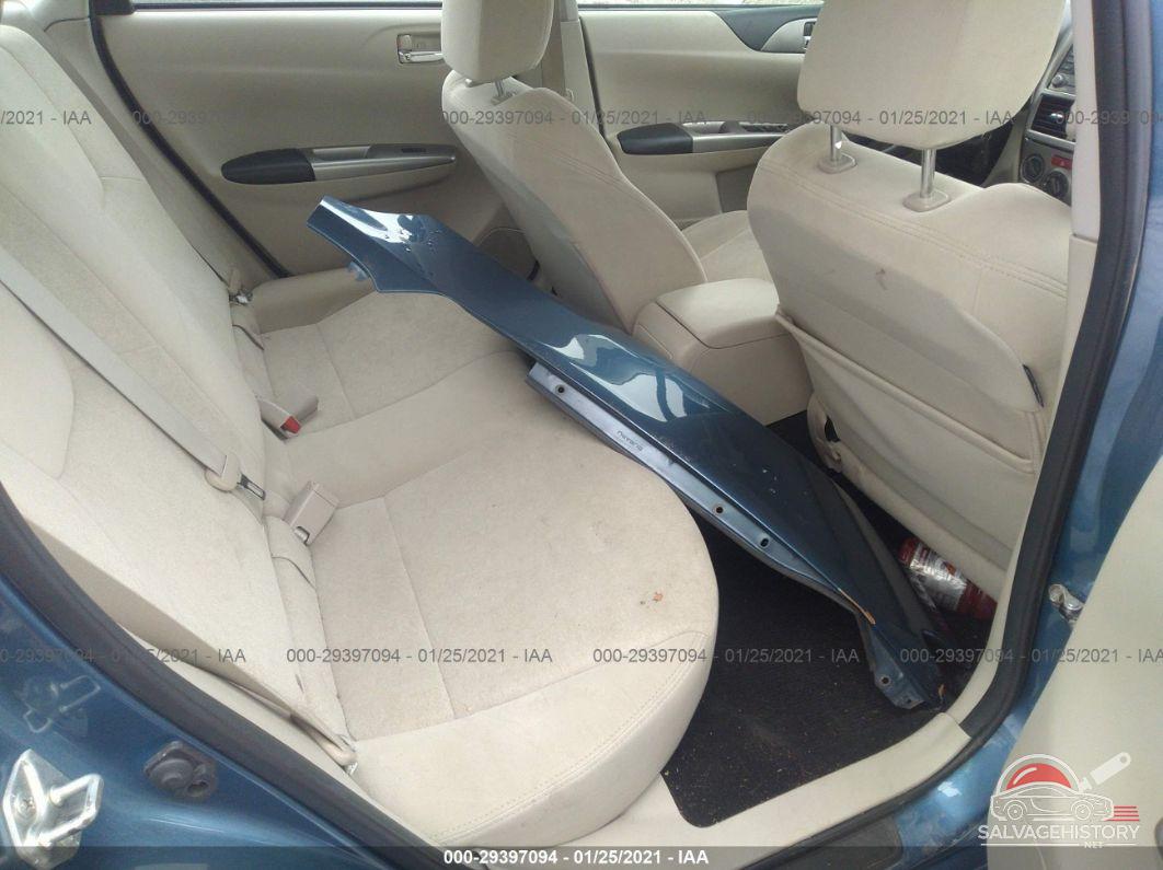JF1GE6A68AH514712 2010 SUBARU IMPREZA SEDAN photo no. 8