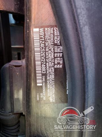 WBY1Z4C52EV274883 2014 BMW I SERIES photo no. 12