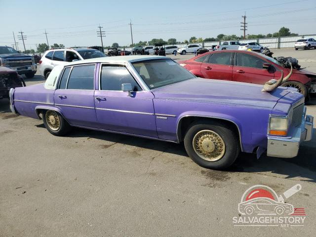 1G6AD6992B9181231 1981 CADILLAC DEVILLE photo no. 4