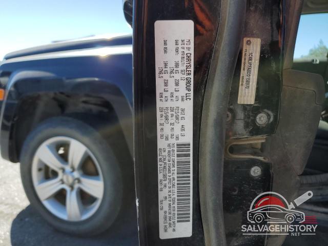 1C4NJPFA8DD158970 2013 JEEP PATRIOT photo no. 12
