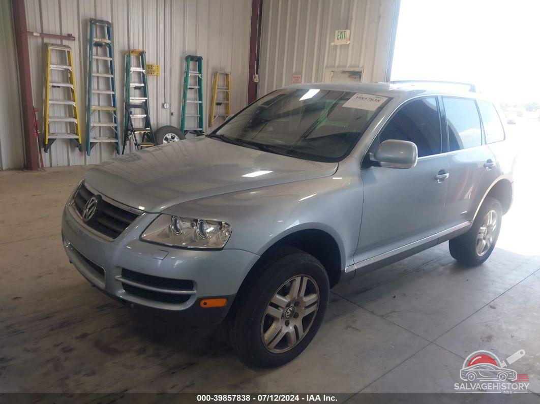 WVGMM77L75D001253 2005 VOLKSWAGEN TOUAREG photo no. 2