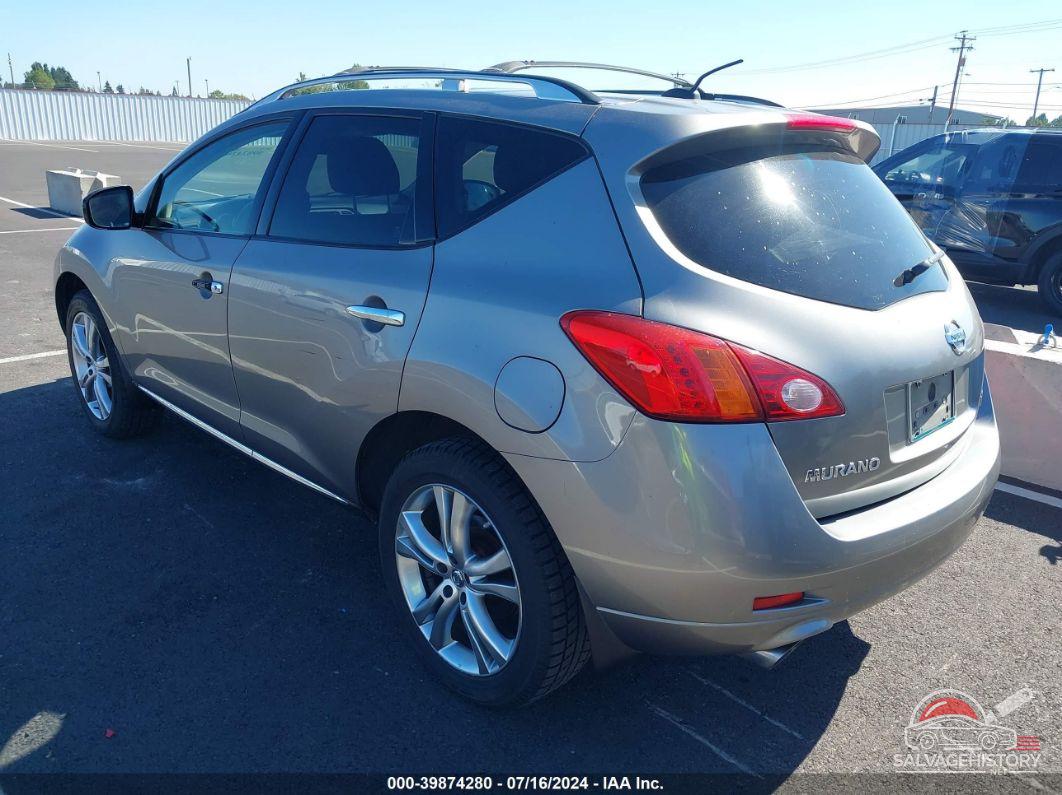 JN8AZ18W09W147393 2009 NISSAN MURANO photo no. 3