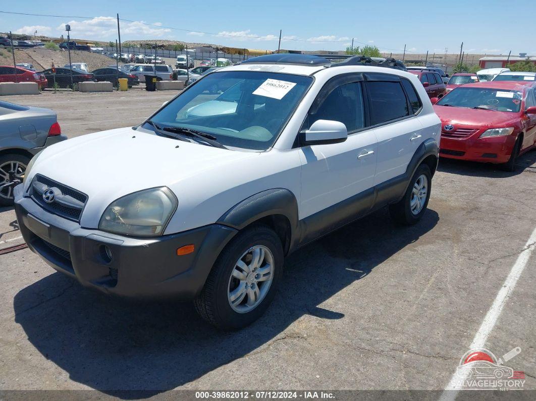 KM8JN72D06U315814 2006 HYUNDAI TUCSON photo no. 2