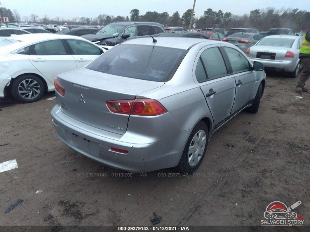 JA3AU16U89U012670 2009 MITSUBISHI LANCER photo no. 4