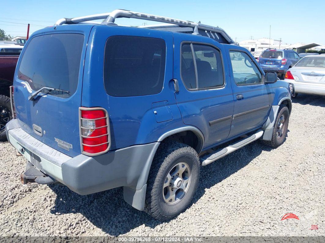5N1ED28Y81C544757 2001 NISSAN XTERRA photo no. 4