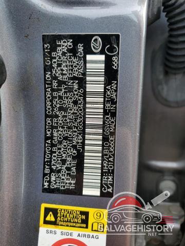 JTHBK1GG3D2043476 2013 LEXUS ES350 photo no. 13