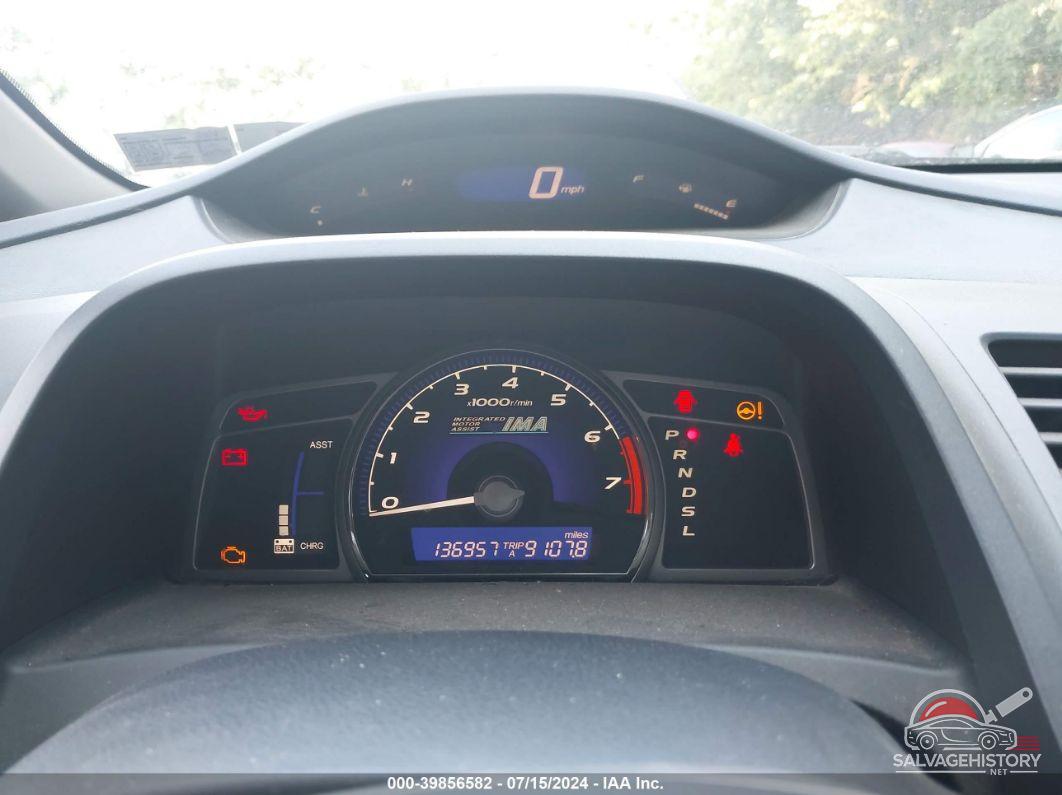 JHMFA36276S003703 2006 HONDA CIVIC HYBRID photo no. 7