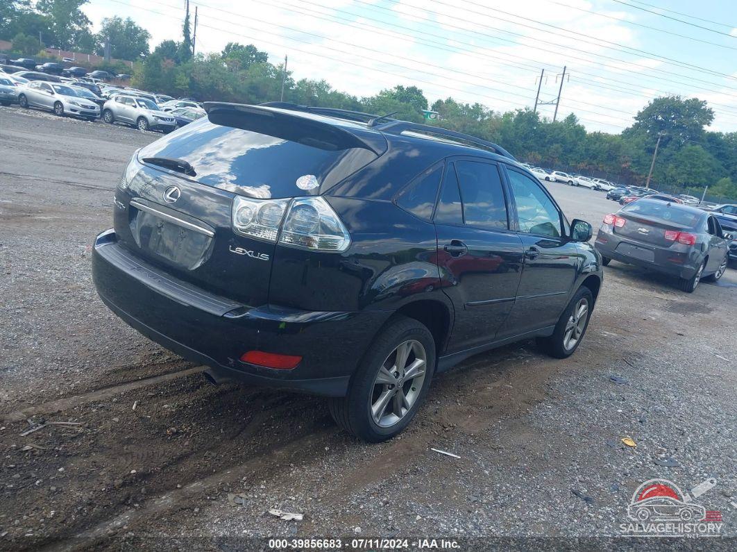 JTJHW31U760035192 2006 LEXUS RX 400H photo no. 4