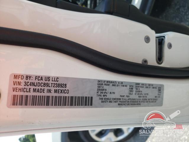 3C4NJDCB9LT238928 2020 JEEP COMPASS photo no. 13