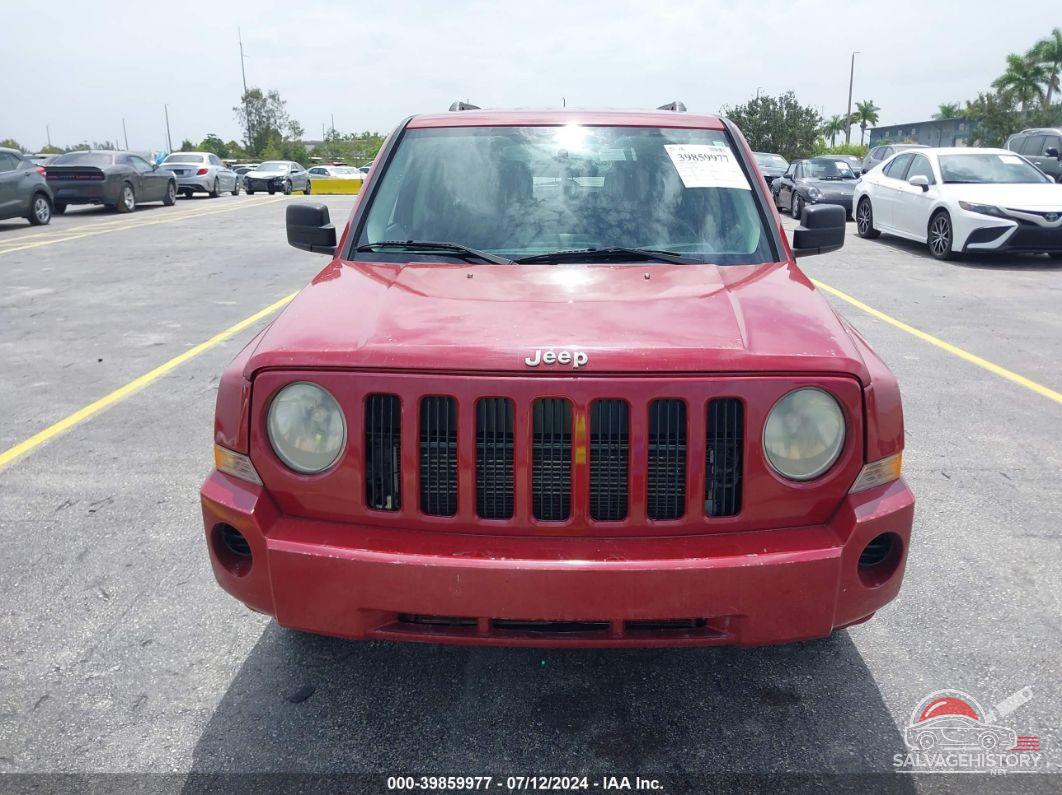 1J8FT28W68D520836 2008 JEEP PATRIOT photo no. 6