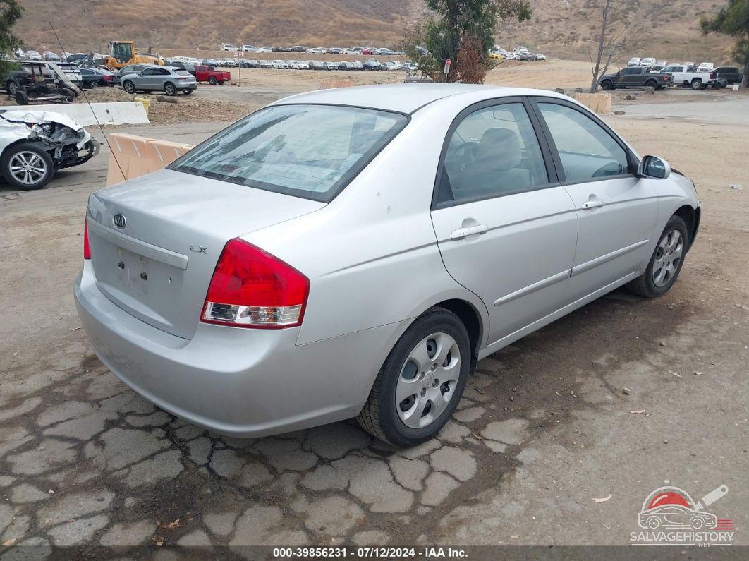 KNAFE222395621039 2009 KIA SPECTRA photo no. 4