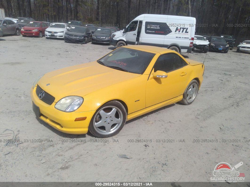WDBKK65F01F195730 2001 MERCEDES-BENZ SLK-CLASS photo no. 2