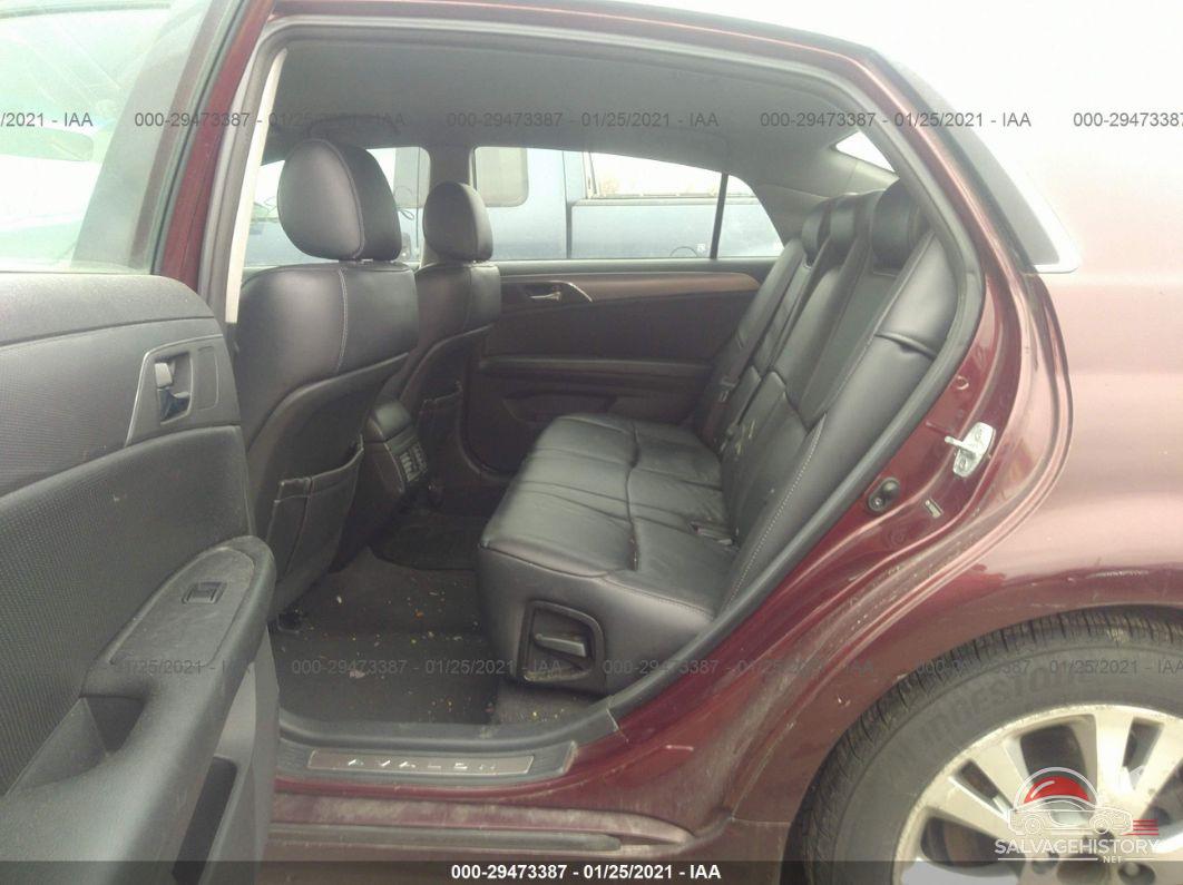 4T1BK36B28U309059 2008 TOYOTA AVALON photo no. 8