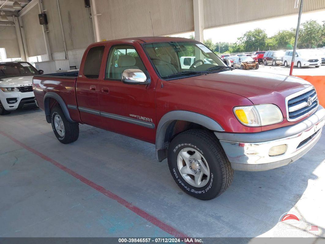 5TBBT4414YS062223 2000 TOYOTA TUNDRA photo no. 7