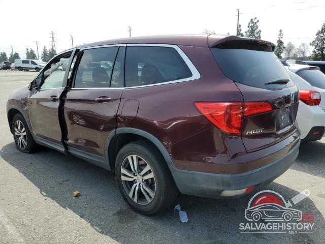 5FNYF5H35GB010189 2016 HONDA PILOT photo no. 2