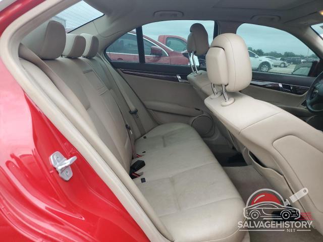 WDDGF5EB6AR129979 2010 MERCEDES-BENZ C-CLASS photo no. 10