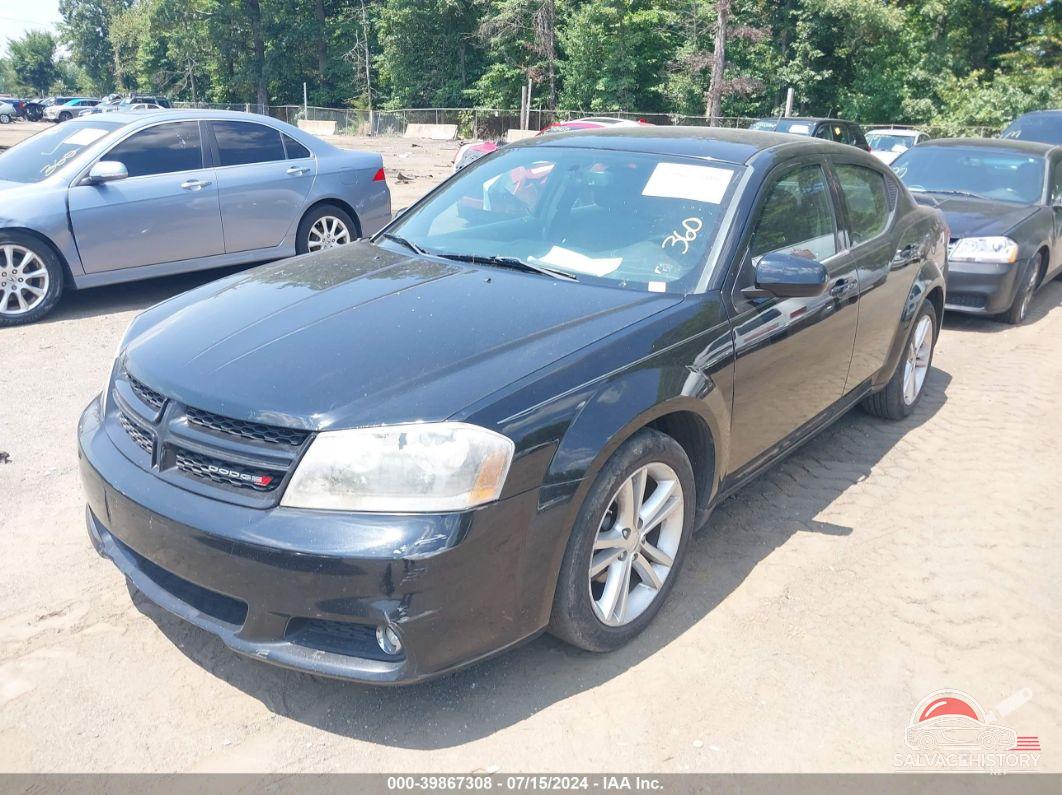 1C3CDZCB6DN581486 2013 DODGE AVENGER photo no. 2