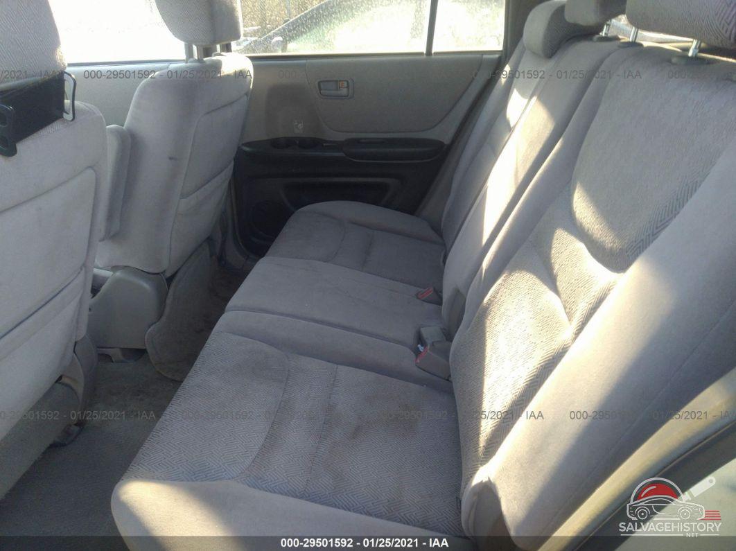 JTEGF21A510020175 2001 TOYOTA HIGHLANDER photo no. 8