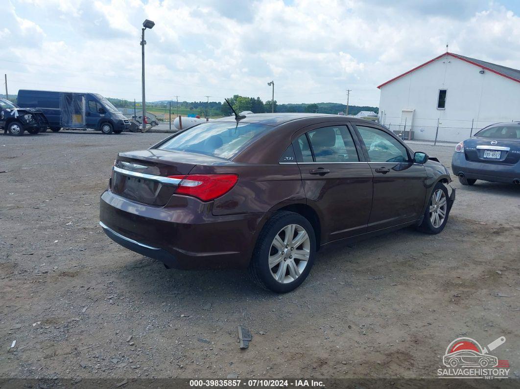1C3CCBBB3DN545802 2013 CHRYSLER 200 photo no. 4