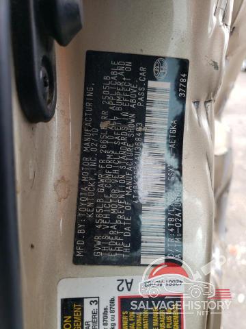 4T1BK3DB1AU368483 2010 TOYOTA AVALON photo no. 12