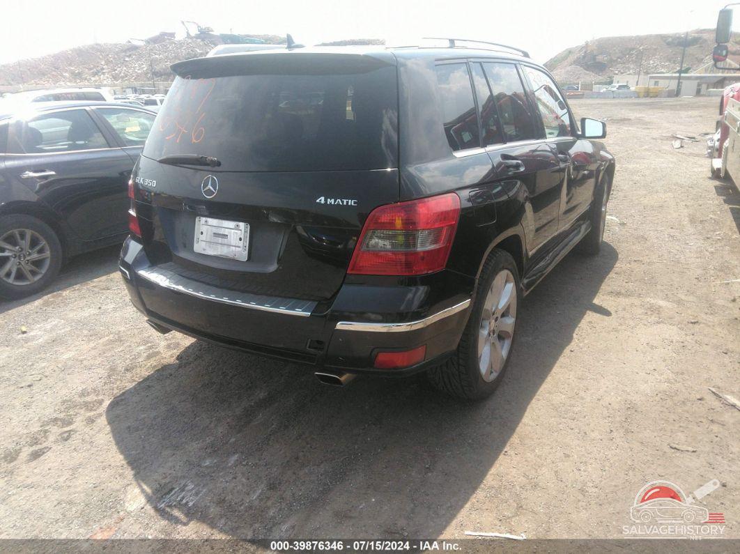 WDCGG8HB1AF430143 2010 MERCEDES-BENZ GLK 350 photo no. 4