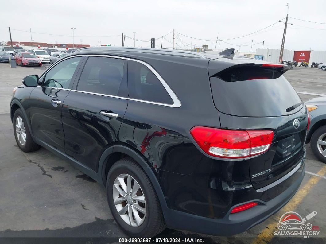 5XYPG4A39GG061300 2016 KIA SORENTO photo no. 3