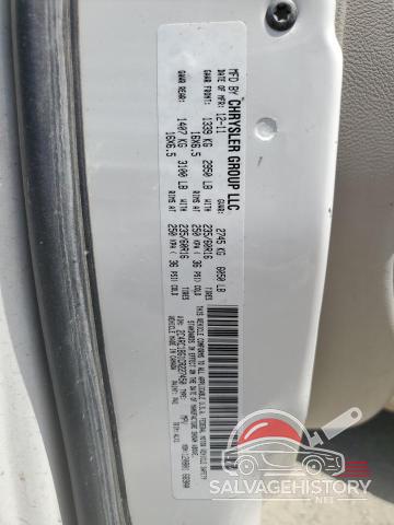 2C4RC1BG1CR227450 2012 CHRYSLER MINIVAN photo no. 12