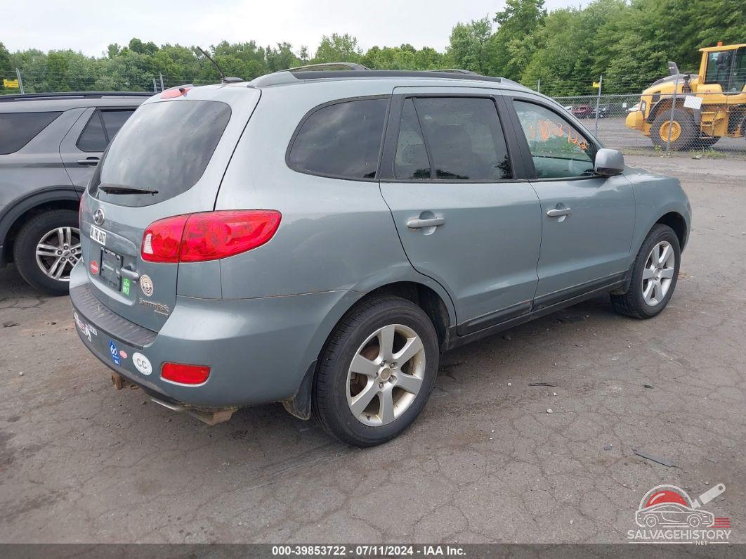 5NMSH73E89H272519 2009 HYUNDAI SANTA FE photo no. 4