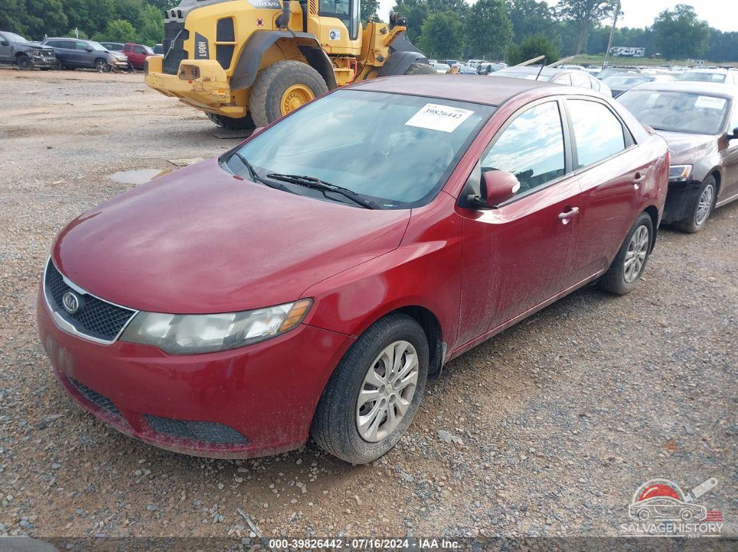 KNAFU4A20A5224991 2010 KIA FORTE photo no. 2