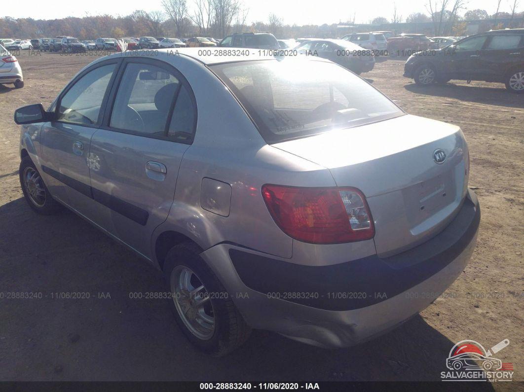 KNADE123186389401 2008 KIA RIO photo no. 3