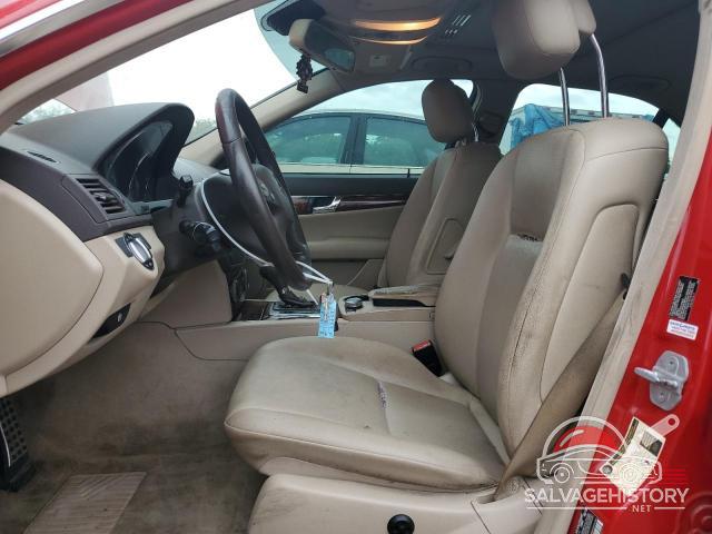 WDDGF5EB6AR129979 2010 MERCEDES-BENZ C-CLASS photo no. 7