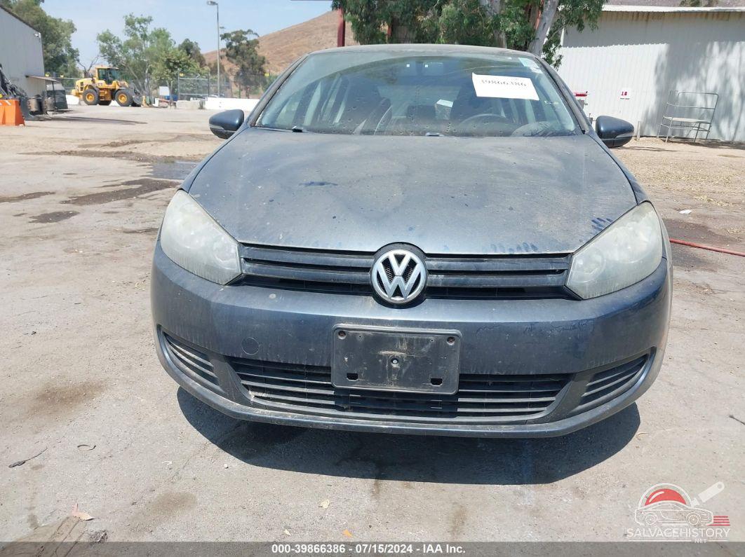 WVWDB7AJ2CW254760 2012 VOLKSWAGEN GOLF photo no. 6
