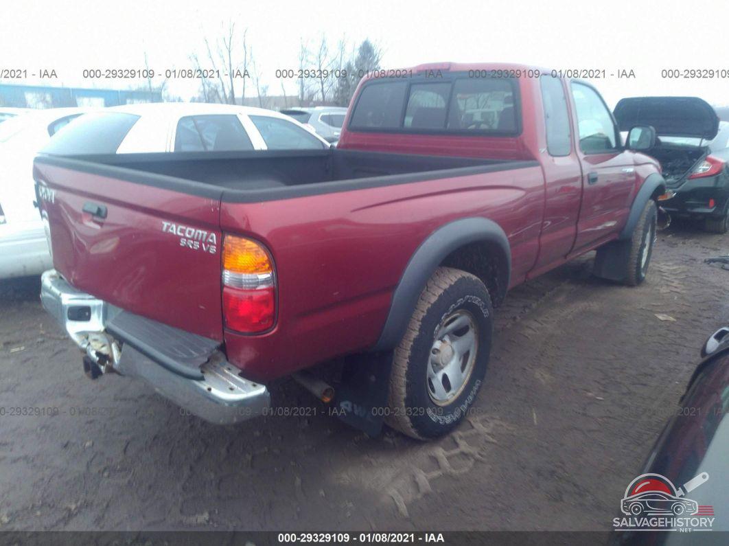 5TEWN72N04Z386700 2004 TOYOTA TACOMA photo no. 4