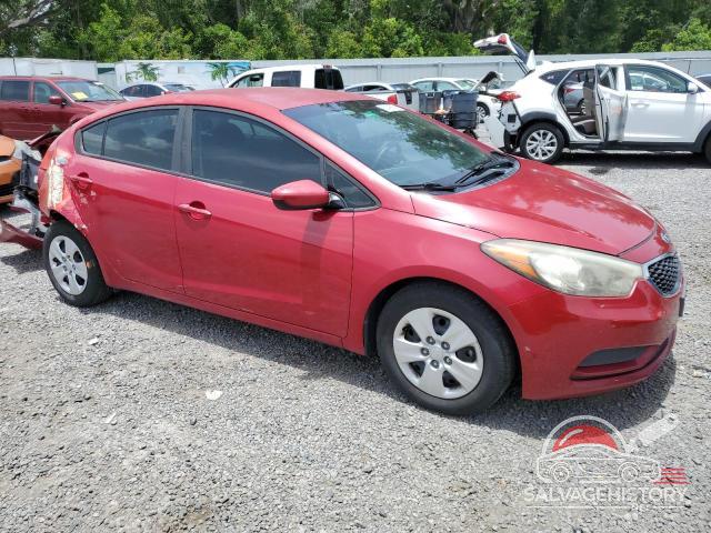 KNAFK4A65G5595386 2016 KIA FORTE photo no. 4