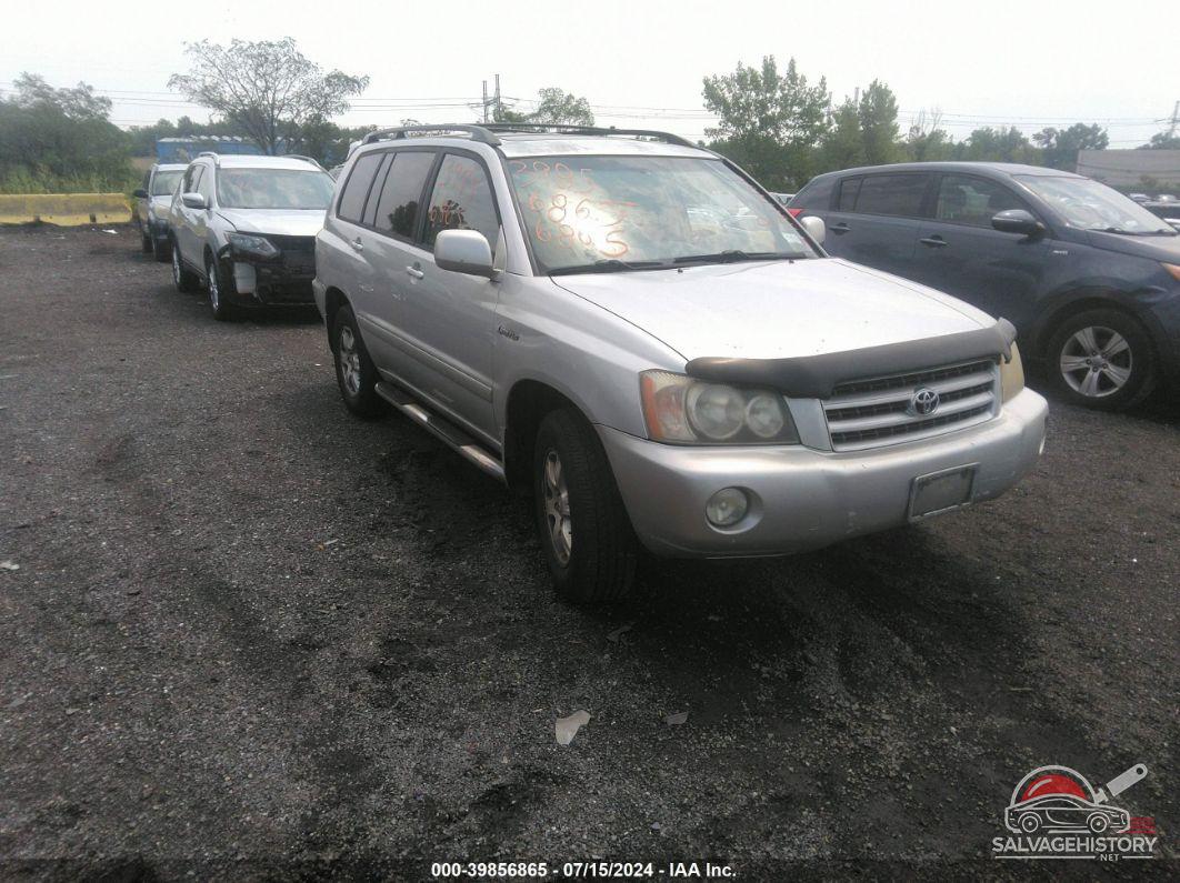 JTEHF21A820089190 2002 TOYOTA HIGHLANDER photo no. 8