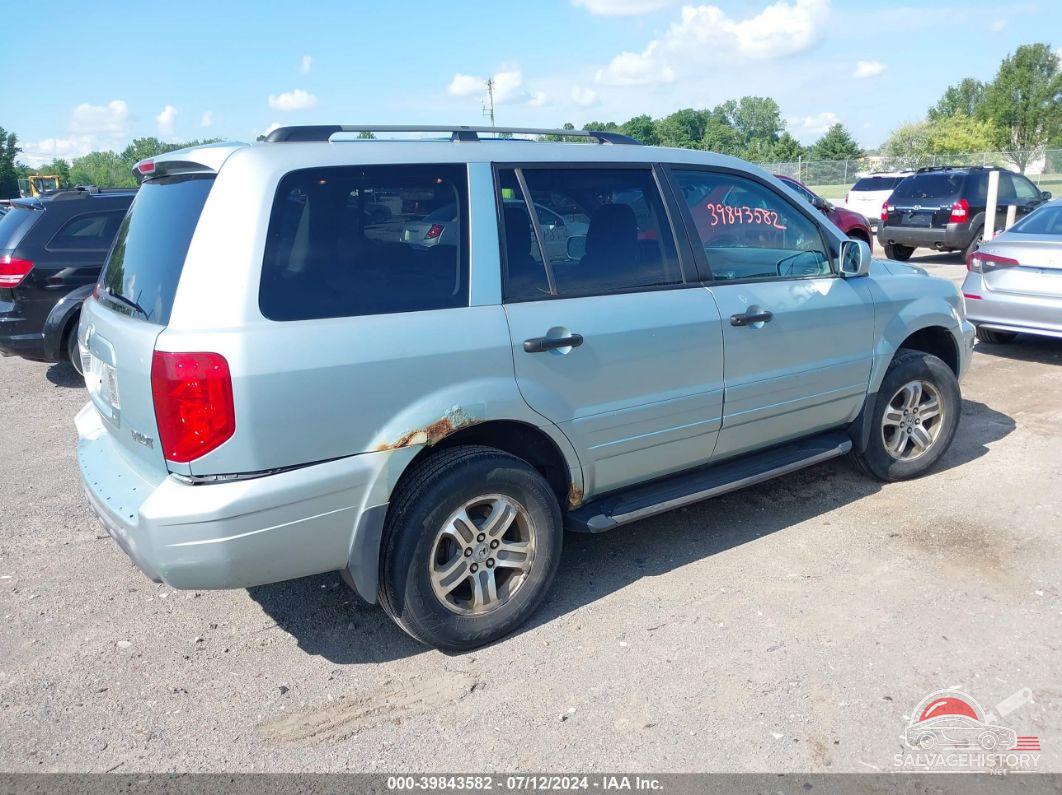 2HKYF18433H534762 2003 HONDA PILOT photo no. 4