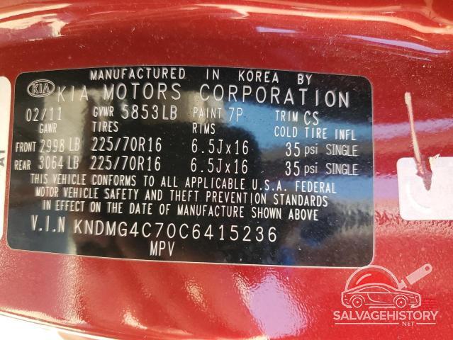 KNDMG4C70C6415236 2012 KIA All Models photo no. 13