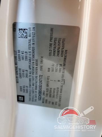 1GCHSBEA3G1247172 2016 CHEVROLET COLORADO photo no. 12