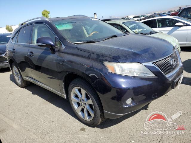 2T2BK1BA7AC012583 2010 LEXUS RX350 photo no. 4