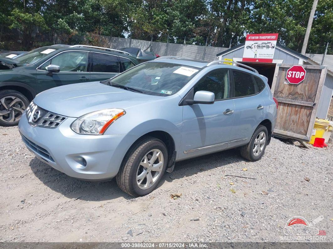 JN8AS5MV1BW270070 2011 NISSAN ROGUE photo no. 2