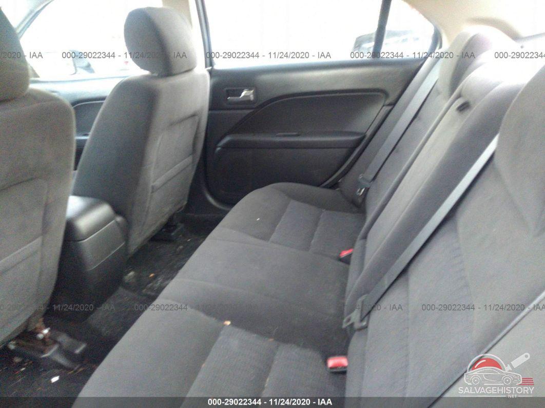 3FAHP07Z08R270396 2008 FORD FUSION photo no. 8