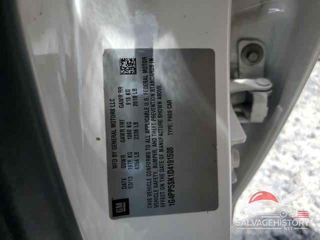 1G4PP5SK1D4191508 2013 BUICK VERANO photo no. 12