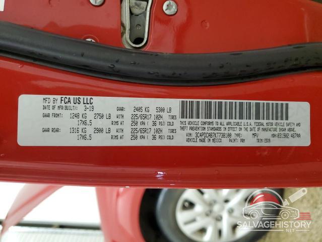 3C4PDCAB7KT738100 2019 DODGE JOURNEY photo no. 13
