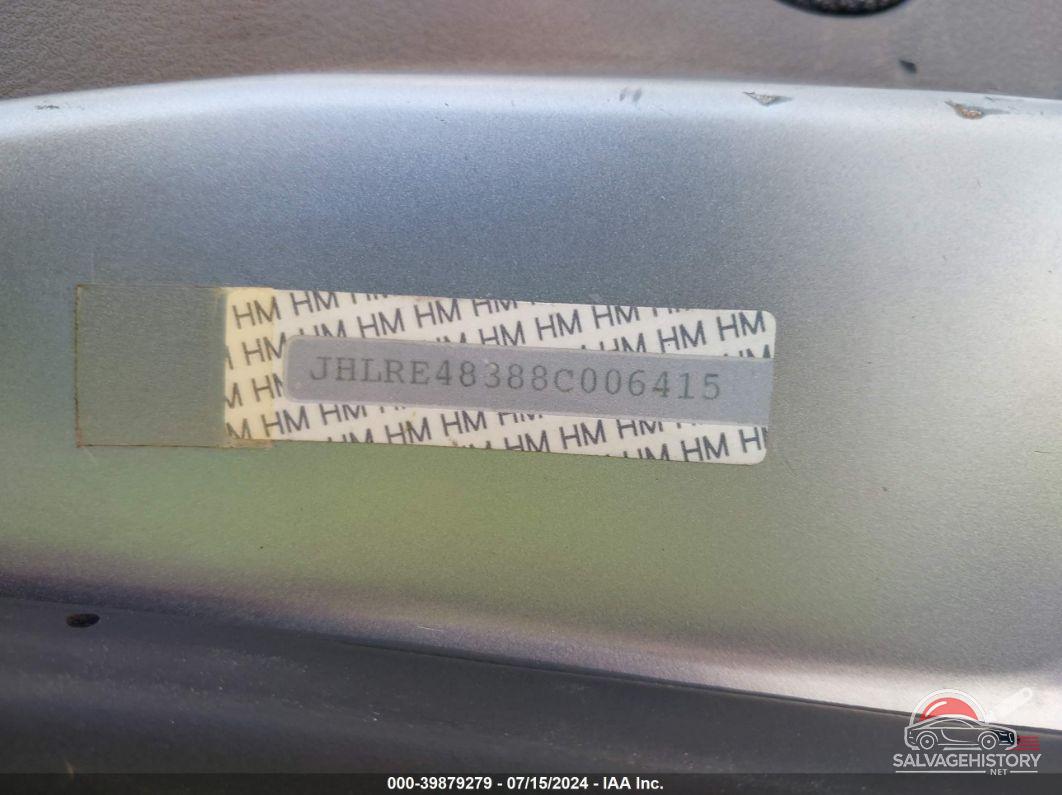 JHLRE48388C006415 2008 HONDA CR-V photo no. 9