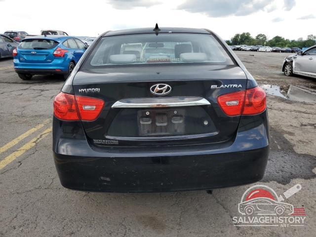 KMHDU4AD0AU126282 2010 HYUNDAI ELANTRA photo no. 6