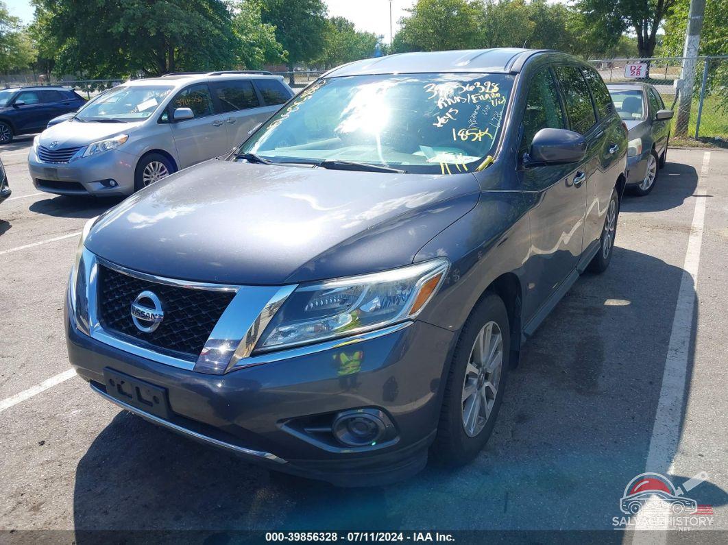 5N1AR2MM8DC666736 2013 NISSAN PATHFINDER photo no. 2