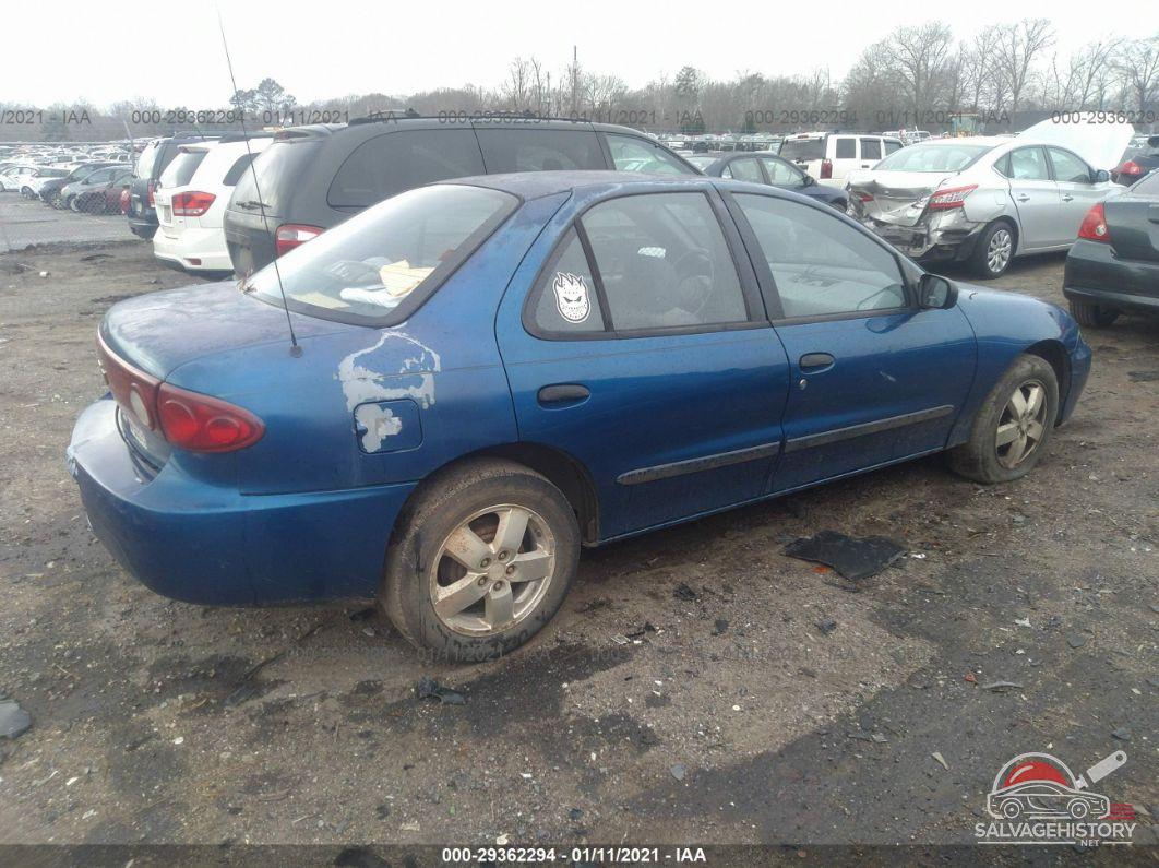 1G1JF52F347189198 2004 CHEVROLET CAVALIER photo no. 4