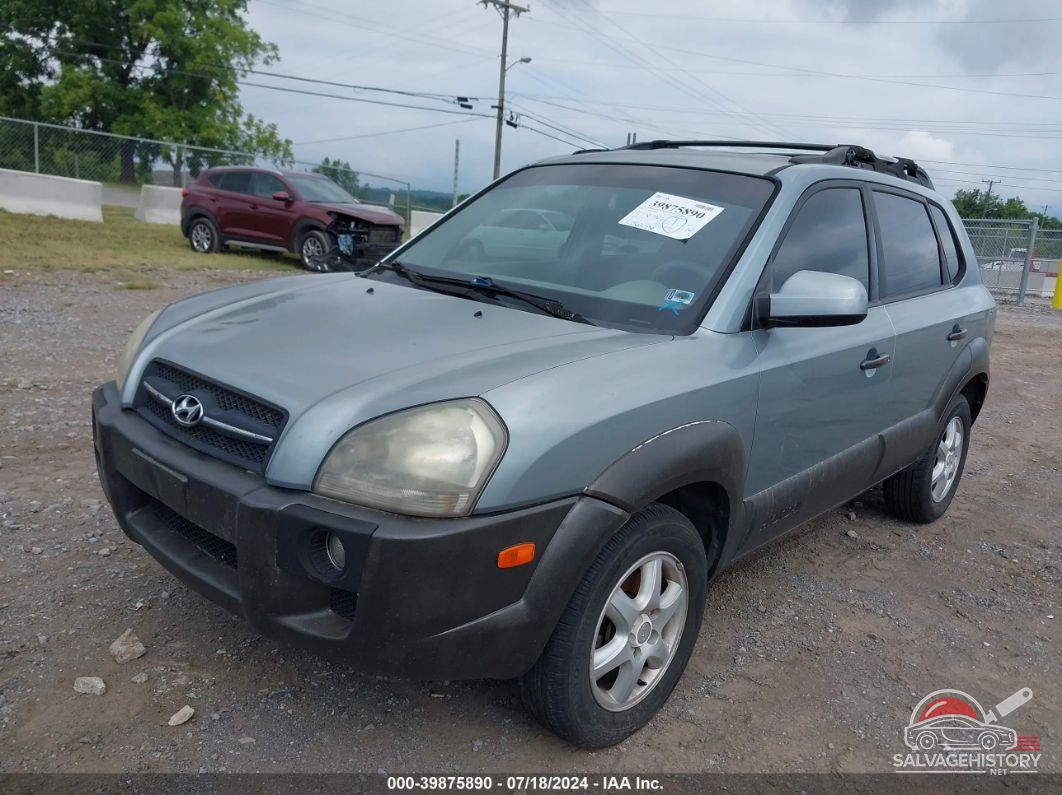 KM8JN12DX5U144677 2005 HYUNDAI TUCSON photo no. 2