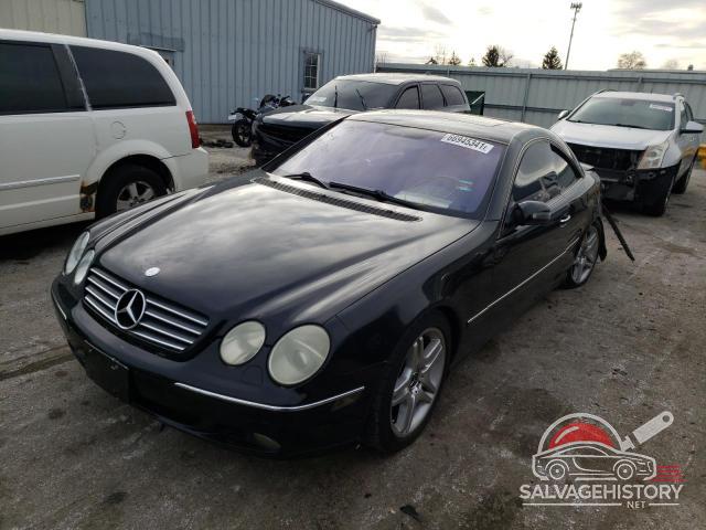 WDBPJ75J32A028134 2002 MERCEDES-BENZ CL-CLASS photo no. 2