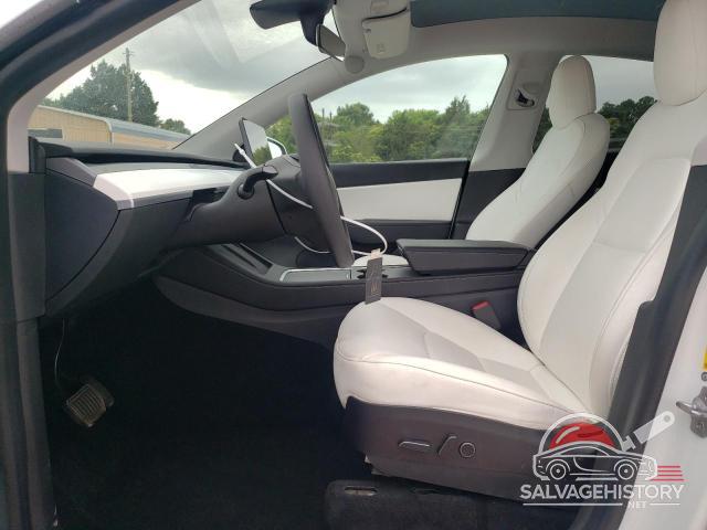 5YJYGAEE3MF144450 2021 TESLA MODEL Y photo no. 7